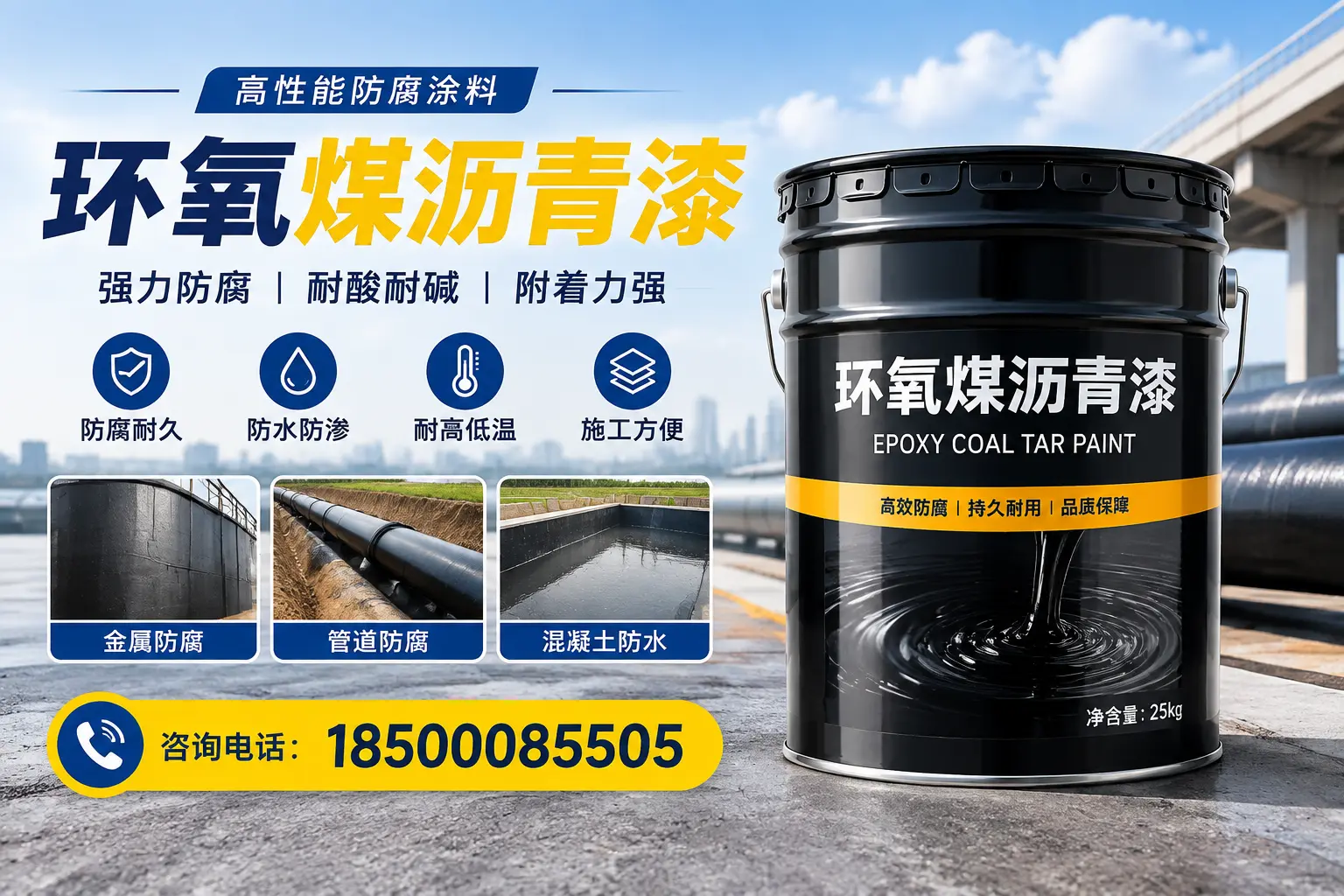 施工环氧煤沥青漆时的注意事项,湛江用户的安全指南